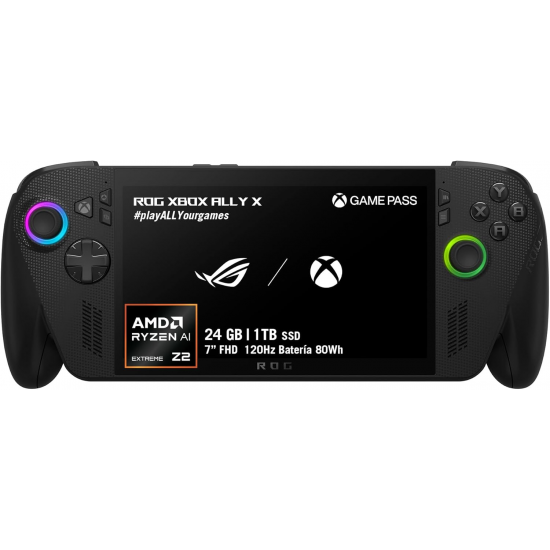ASUS ROG Xbox Ally X (2025) AMD Ryzen AI Z2 Extreme 24 GB + 1 TB - Black