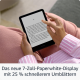 Amazon Kindle Paperwhite 12. Generation (16 GB, 7-Zoll-Display, Ohne Werbung) - Schwarz