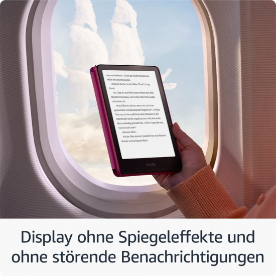 Amazon Kindle Paperwhite 12. Generation (16 GB, 7-Zoll-Display, Ohne Werbung) - Schwarz