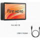 Amazon Fire HD 10 Tablet (10.1", 64 GB, 2023, 13 Generation) - Lila