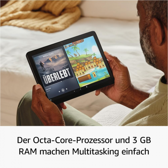 Amazon Fire HD 10 Tablet (10,1", 32 GB, 2023, 13. Generation) – Fliederfarben