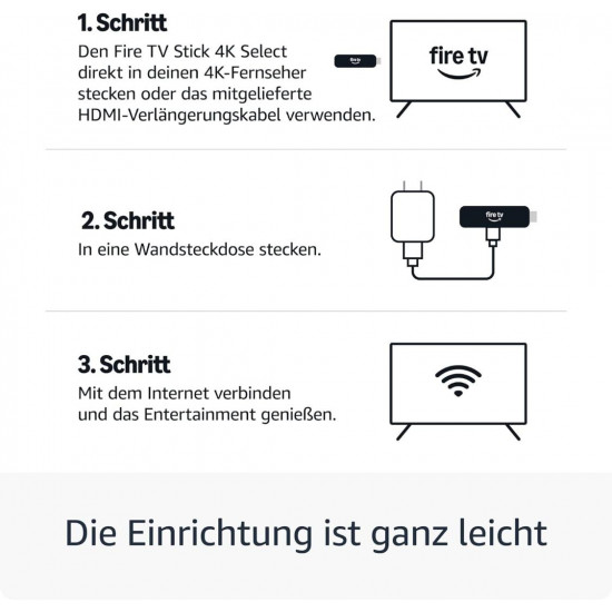 Amazon Fire TV Stick 4K Select (Wi-Fi 5, 2025)