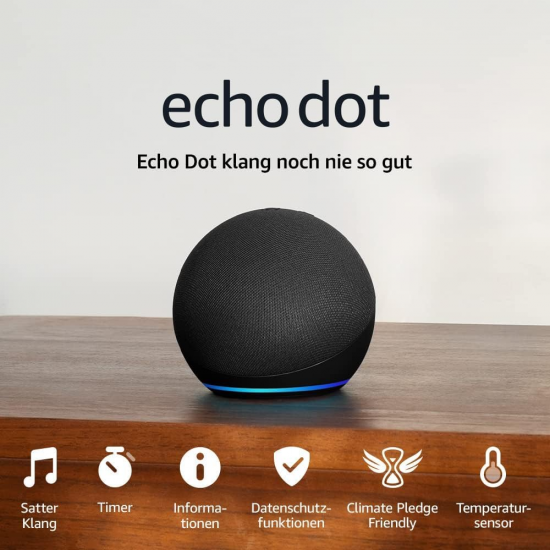 Amazon Echo Dot 5. Generation – Anthrazit