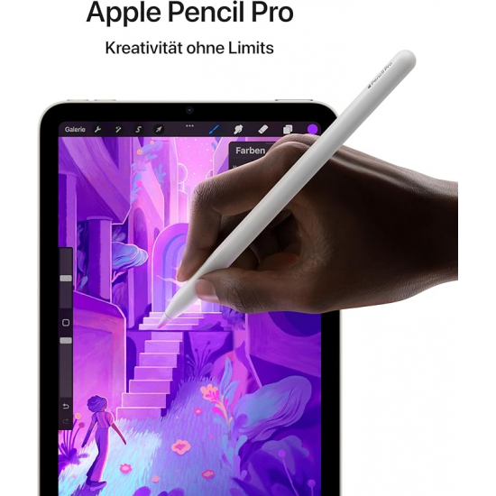 Apple iPad mini (A17 Pro, 7th Generation, 8,3 Zoll, Wi-Fi, 256 GB) - Blau