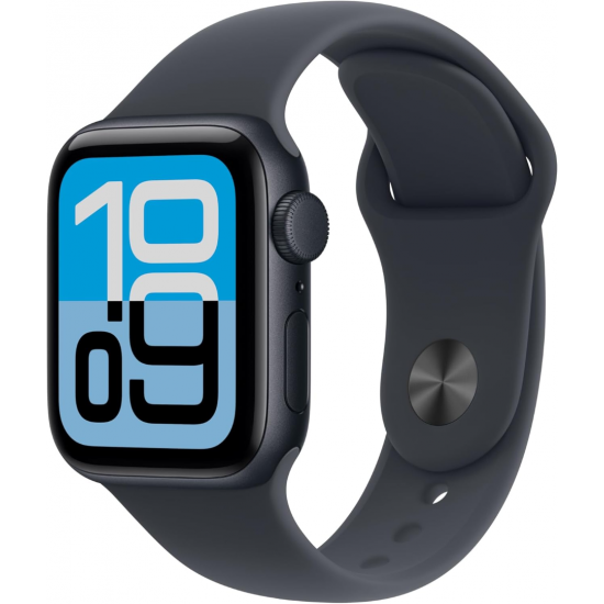 Apple Watch SE 3rd Generation (GPS, 44mm) - Midnight Aluminium Case with Midnight Sport Band M/L