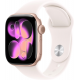 Apple Watch Series 11 (GPS, 42mm) - Rose Gold Aluminium Case with M/L Light Blush Sport Band