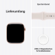Apple Watch Series 11 (GPS, 46mm) - Rose Gold Aluminium Case with M/L Light Blush Sport Band