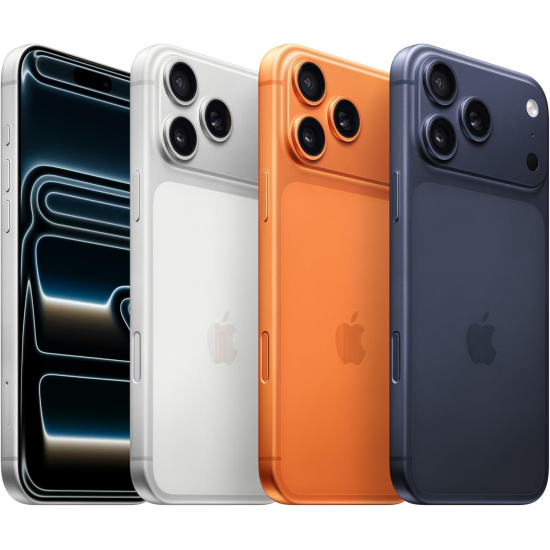 Apple iPhone 17 Pro Max (256GB, Nano Sim + eSIM) - Cosmic Orange