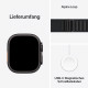 Apple Watch Ultra 3. Generation (GPS, Cellular, 49 mm) – Schwarzes Titangehäuse mit schwarzem Alpine Loop Large