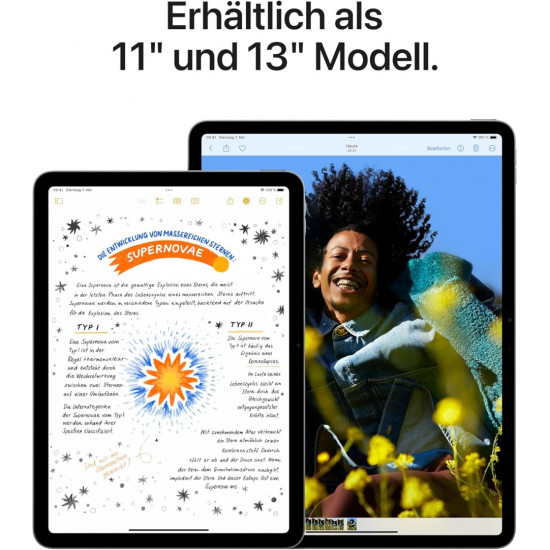 Apple 13" iPad Air 2024 (M2): Liquid Retina Display, 128 GB, WLAN – Brau