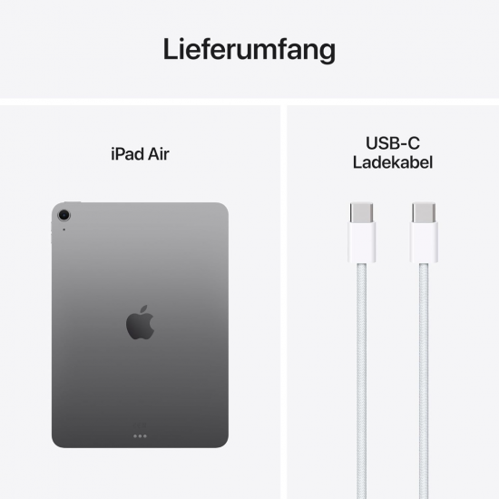 Apple iPad Air 2025 (WLAN, M3-Chip, 13 Zoll, 128 GB) – Space Grau