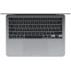 Apple MacBook Air 2024 (13.6", M3, 8GB + 256GB SSD) - Space Grau