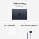 Apple MacBook Air 2024 (13,6 Zoll, M3, 16 GB + 512 GB SSD) – Mitternacht