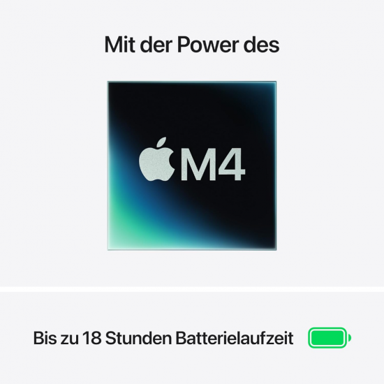 Apple MacBook Air 2024 (13,6 Zoll, M3, 16 GB + 256 GB SSD) – Starlight