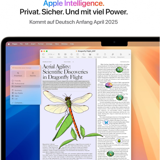 Apple MacBook Air 2024 (13,6 Zoll, M3, 16 GB + 256 GB SSD) – Starlight