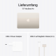Apple MacBook Air 2024 (13,6 Zoll, M3, 16 GB + 256 GB SSD) – Starlight