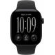 Apple Watch Series 12 (GPS, 42mm) - Aluminiumgehäuse Schwarz, Sportarmband Schwarz - M/L