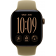 Apple Watch Series 12 (GPS, 42mm) - Aluminiumgehäuse Dunkelbronze, Sportarmband Oliv - M/L
