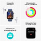 Apple Watch SE 2. Generation (2024, GPS, 40 mm) Smartwatch mit Aluminiumgehäuse in Mitternacht und Sportarmband in Mitternacht (M/L)