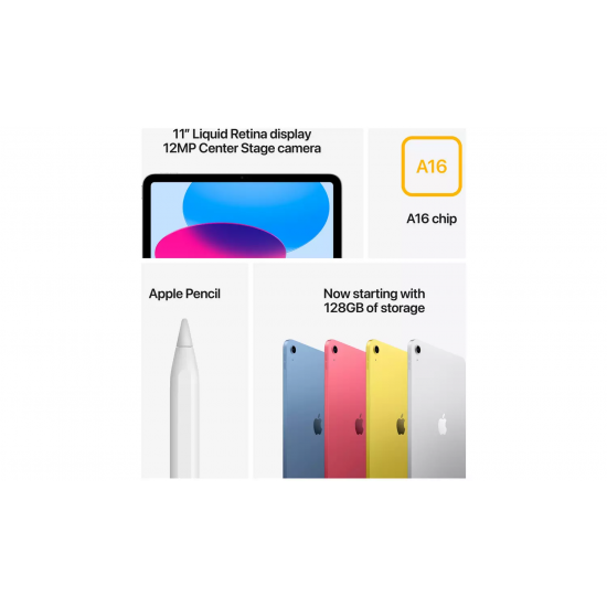 Apple iPad 2025 11 Zoll Wi-Fi 256GB - Rosa