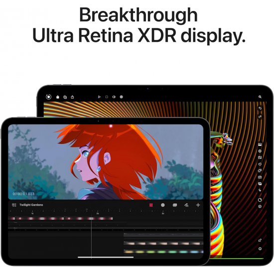 Apple 11" iPad Pro 2024 (M4): Liquid Retina Display, 256 GB, WLAN – Space Schwarz