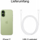 Apple iPhone 17 (256GB, Nano Sim + eSIM) - Salbei