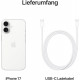 Apple iPhone 17 (256GB, Nano Sim + eSIM) - Weiß