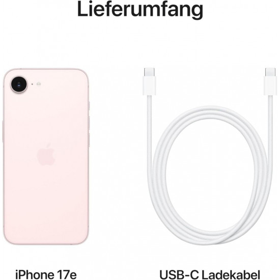 Apple iPhone 17e (256GB) - Zartrosa
