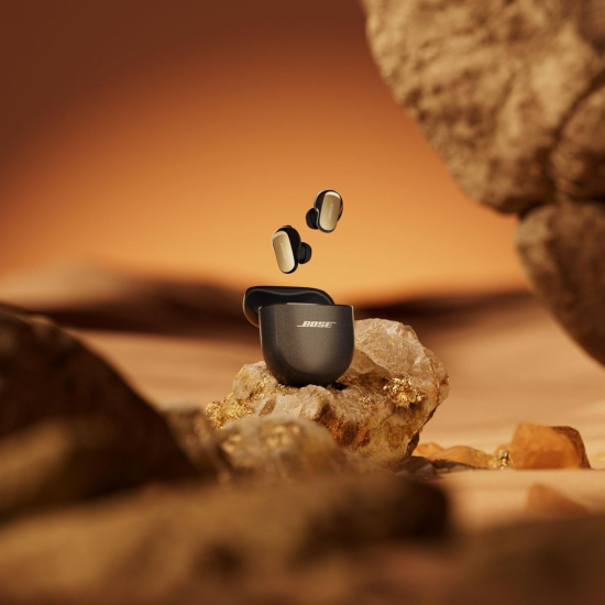 Bose Neu QuietComfort Ultra Bluetooth-Earbuds (2. Gen.), kabellose Noise-Cancelling-Earbuds - Wüstengold
