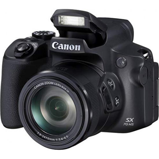 Canon PowerShot SX70 HS, Black