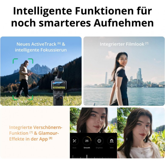 DJI Osmo Pocket 4 Kreativ Combo