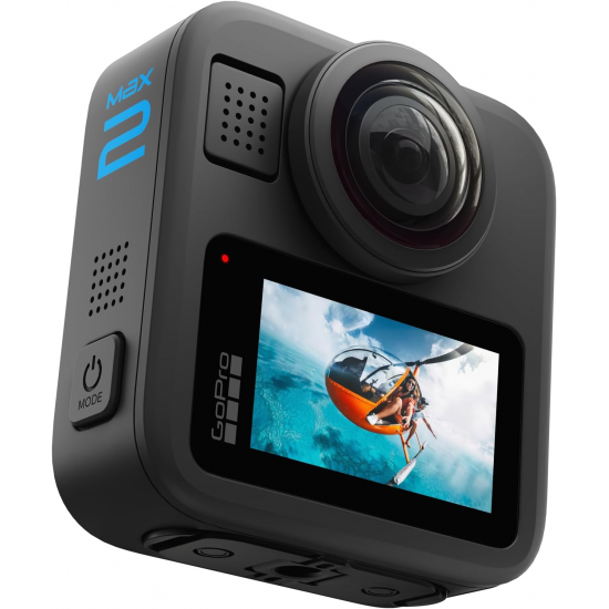 GoPro MAX2 - (wasserdichte 360-Grad-Actionkamera + traditionelle Actionkamera mit Touchscreen)