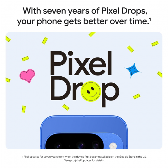 Google Pixel 10 5G Smartphone (12GB RAM, 128GB Speicher) – Indigo