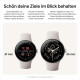 Google Pixel Watch 3 Wi-Fi (45mm) - Polished Silver Aluminium Case/Porcelain Active Band