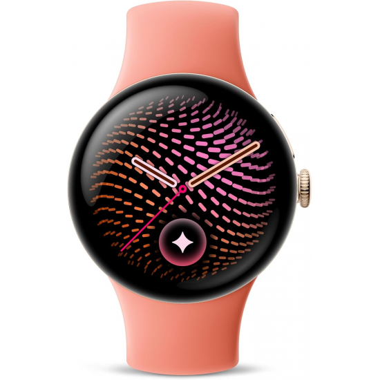 Google Pixel Watch 5 Wi-Fi (41mm) - Champagne Case mit Canyon Band