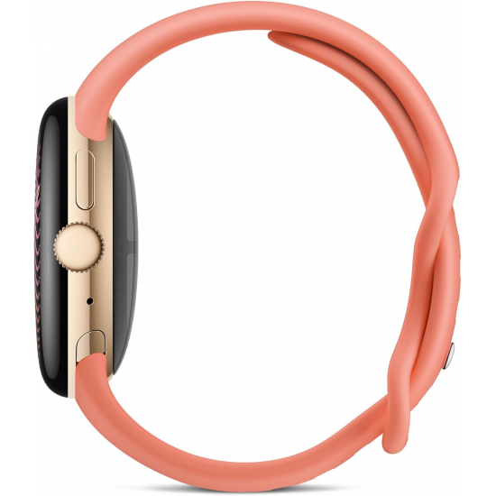 Google Pixel Watch 5 Wi-Fi (41mm) - Champagne Case mit Canyon Band