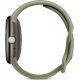 Google Pixel Watch 5 Wi-Fi (41mm) - Pyrite Case mit Olive Band