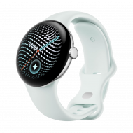 Google Pixel Watch 5 Wi-Fi (41mm) - Silver Case mit Fog Band