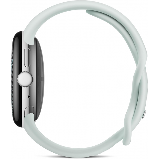 Google Pixel Watch 5 Wi-Fi (41mm) - Silver Case mit Fog Band