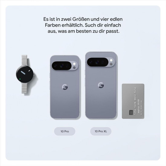 Google Pixel 10 Pro 5G Smartphone (16GB RAM, 256GB Speicher) – Jade