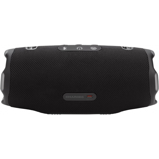 JBL Charge 6 tragbarer Bluetooth-Lautsprecher - Schwarz