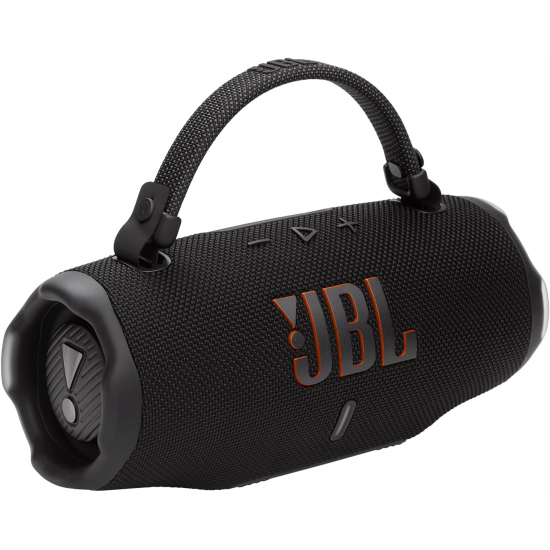 JBL Charge 6 tragbarer Bluetooth-Lautsprecher - Schwarz