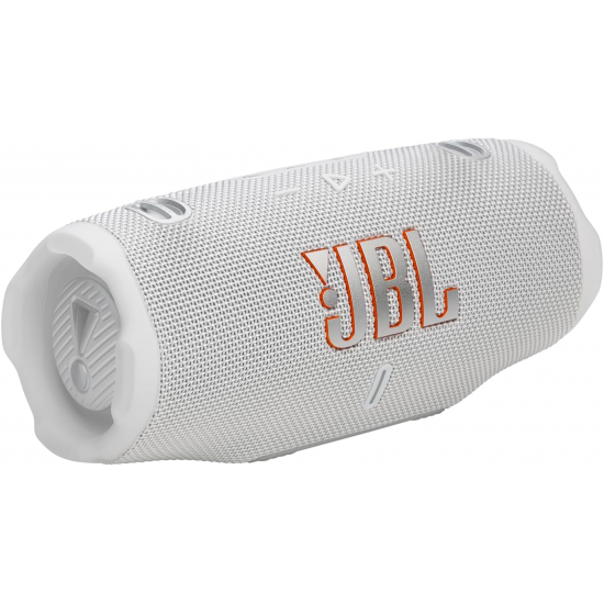 JBL Charge 6 tragbarer Bluetooth-Lautsprecher - Weiß