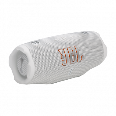 JBL Charge 6 tragbarer Bluetooth-Lautsprecher - Weiß