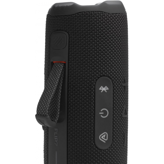 JBL Flip 7 Tragbarer Bluetooth-Lautsprecher - Schwarz