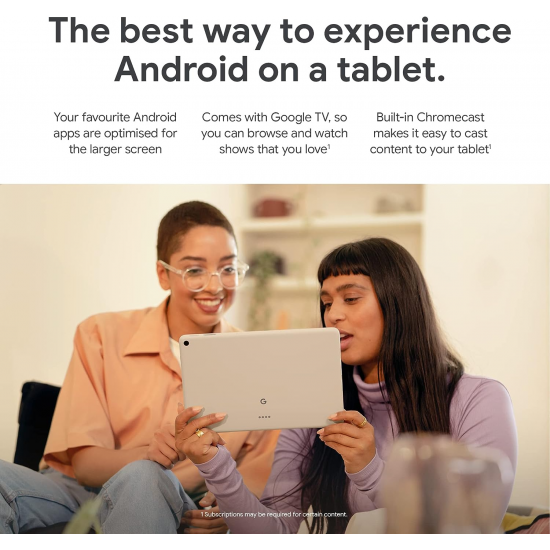 Google Pixel Tablet 11" Display + Dock (WiFi, 8+256GB) - Hazel