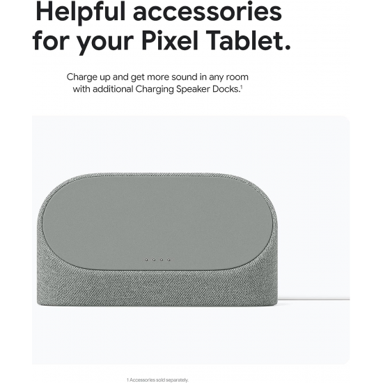 Google Pixel Tablet 11" Display + Dock (WiFi, 8+256GB) - Hazel