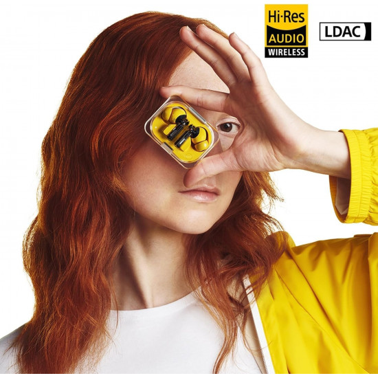 Nothing Ear (a) kopfhörer kabellos Bluetooth mit ANC - Gelb