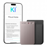 Plaud Note KI Digitales Diktiergerät mit Hülle (64 GB) - Sternenlicht