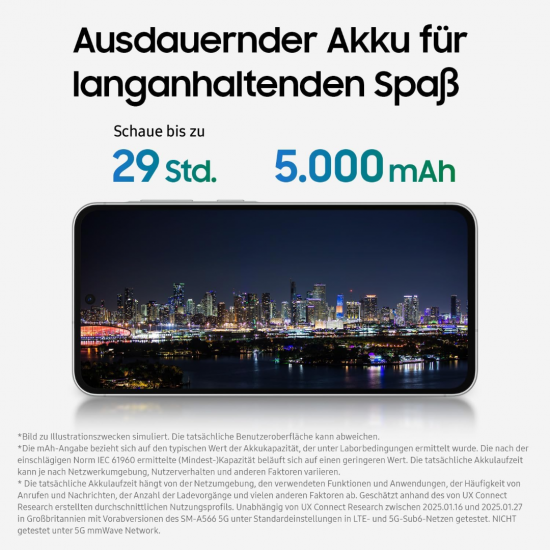Samsung Galaxy A56 5G Smartphone (Dual-SIMs, 8+256GB) - Awesome Graphite